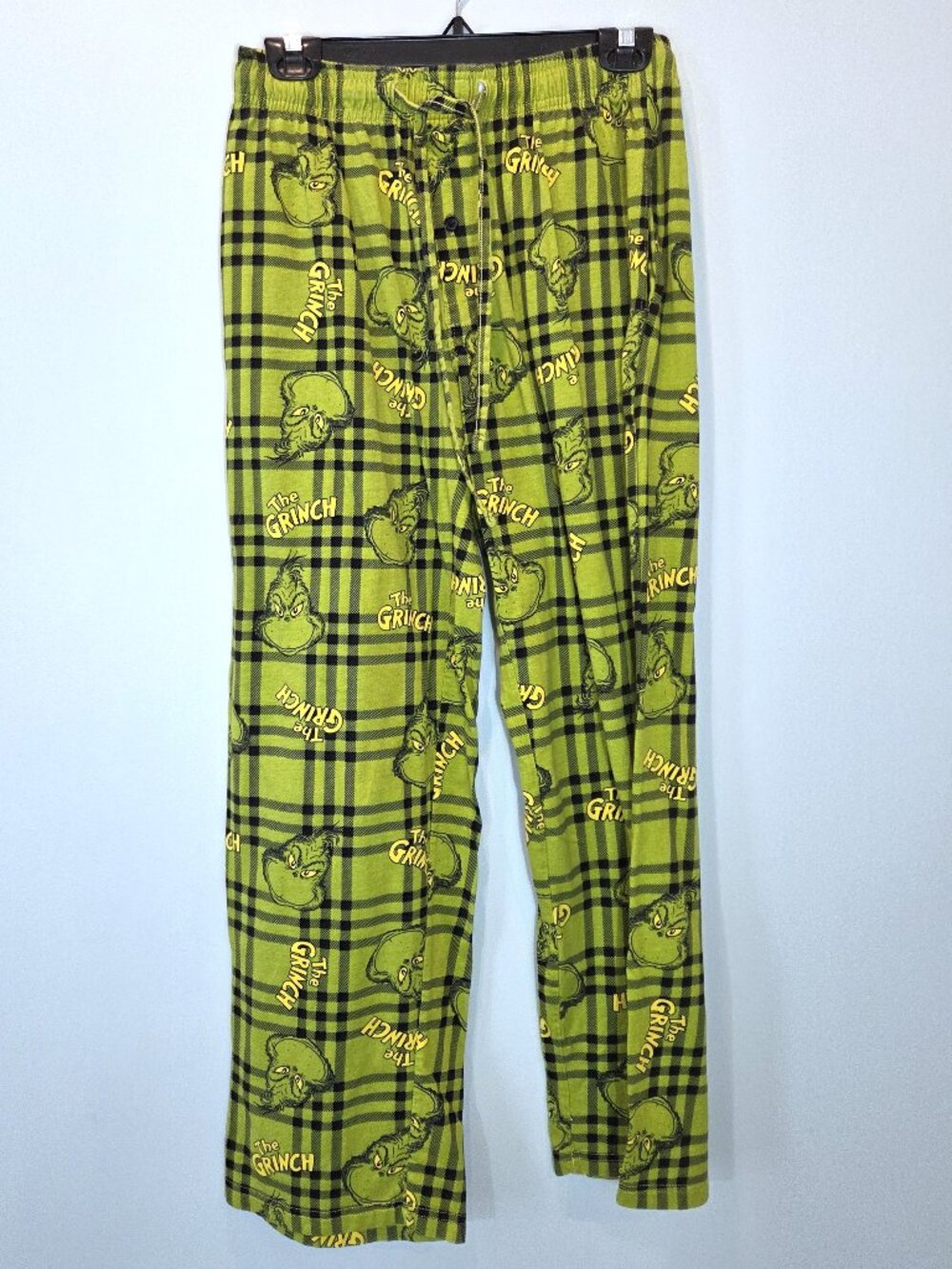 Universal Studio Grinch Pajama Pants Size S